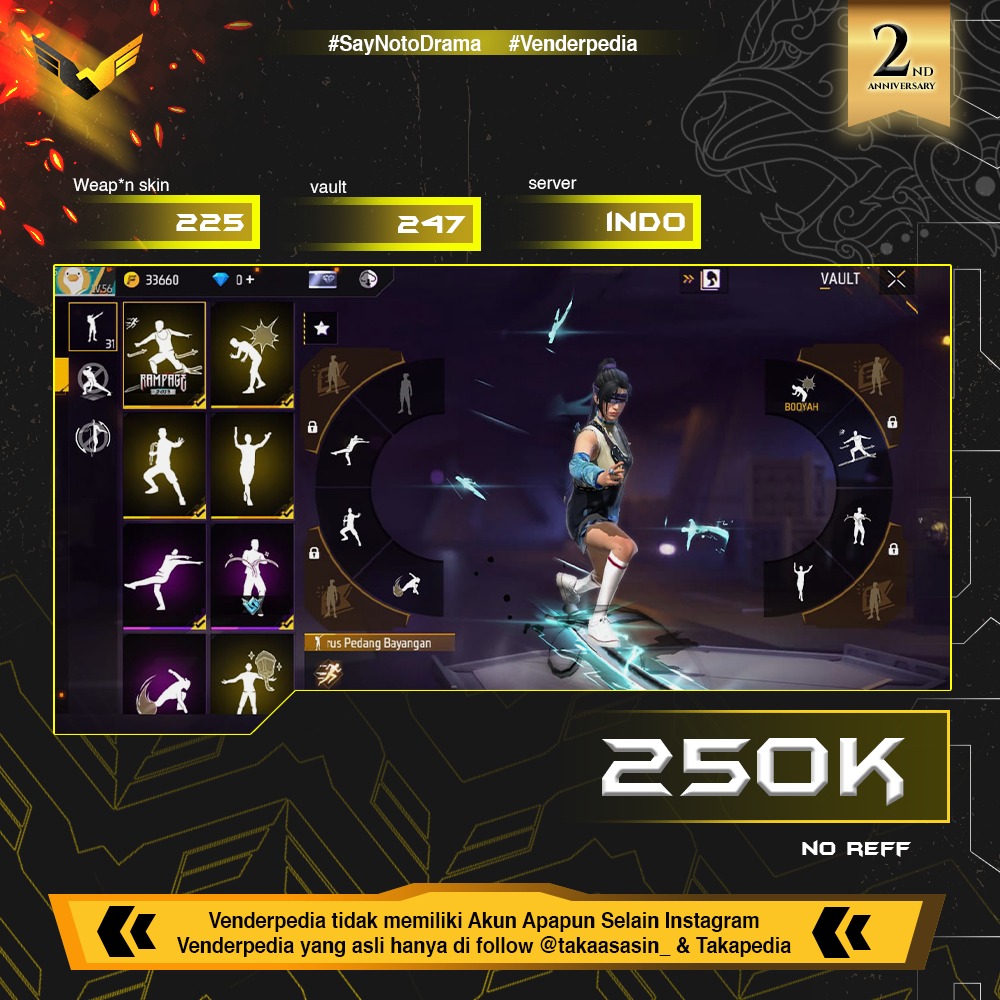 DI JUAL 250K LAGI BU