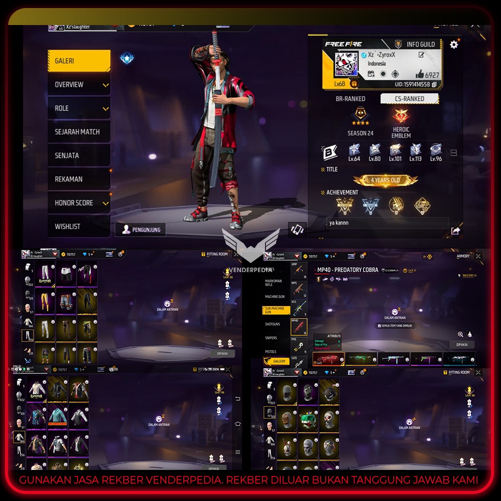 mp level 5 ,SG terompet 