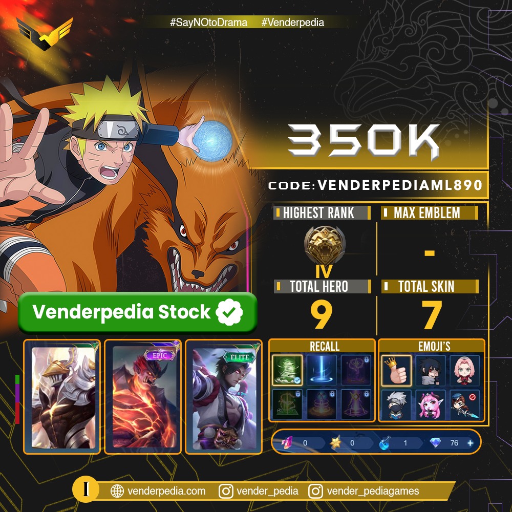 NARUTO POLOSAN, AKUN BRAZIL - TAKAPEDIAML890